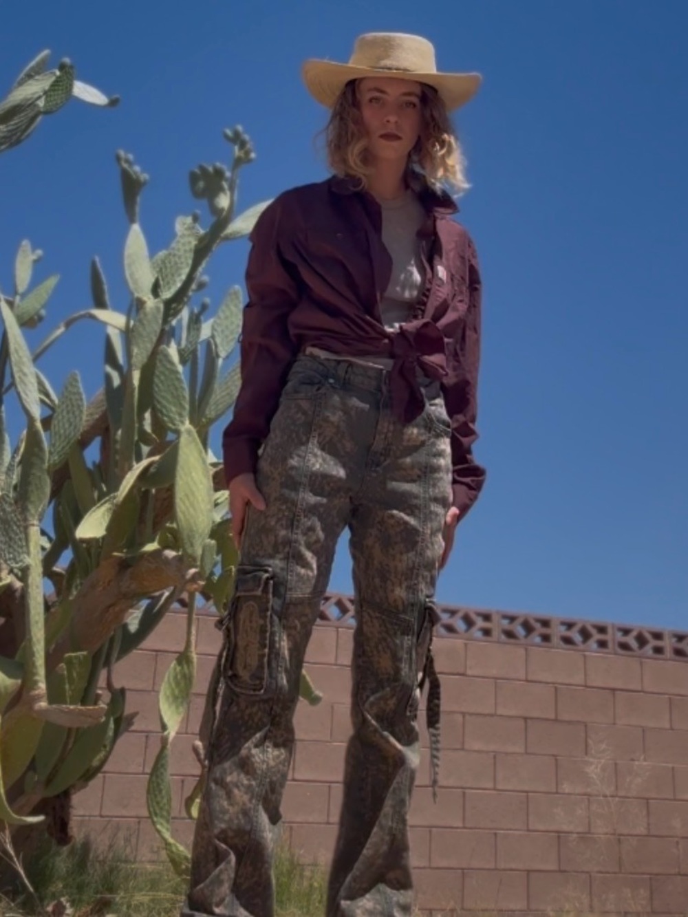 Hand painted mid rise bootcut jeans inspired by the eastern eyed click beetle!!! - Picture 8 of 12